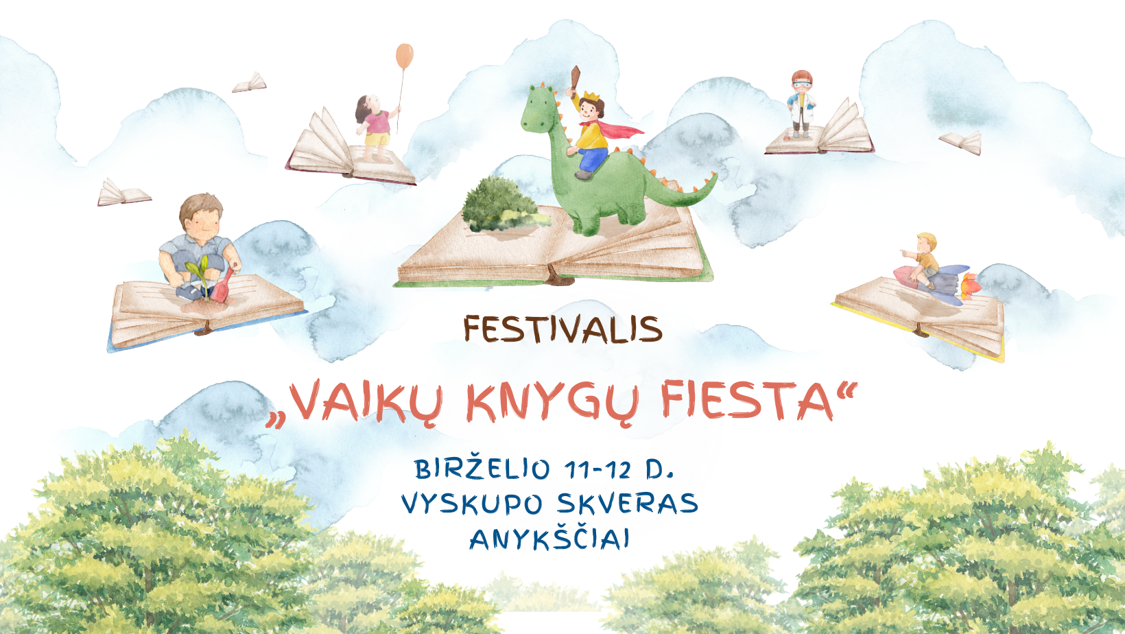 Read more about the article Festivalis ,,Vaikų knygų fiesta”