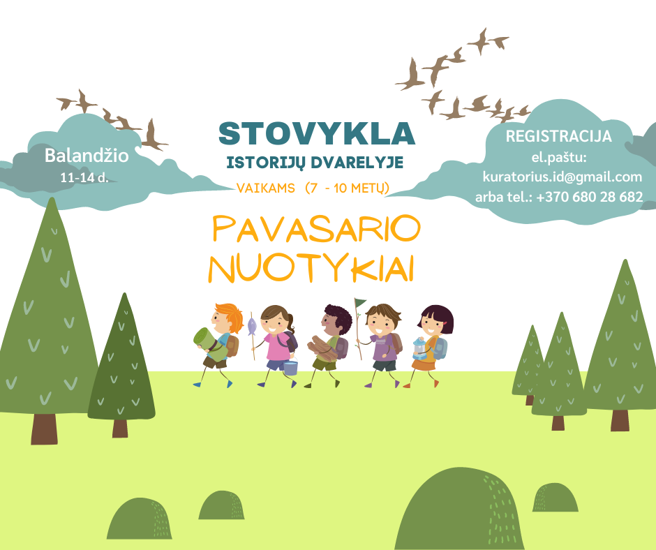 Read more about the article STOVYKLA „PAVASARIO NUOTYKIAI“